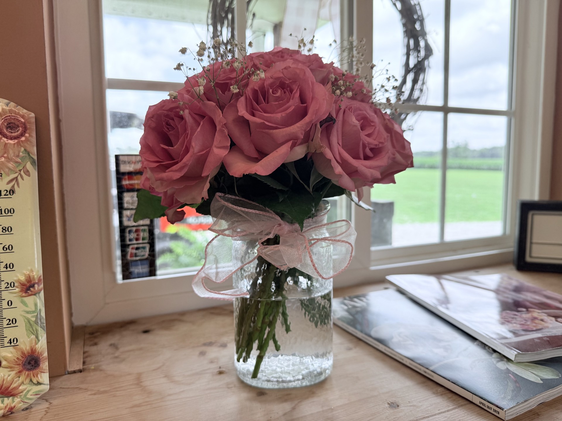 Flowers on the farm