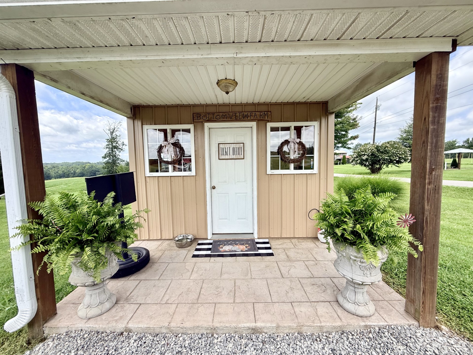 Ticket booth