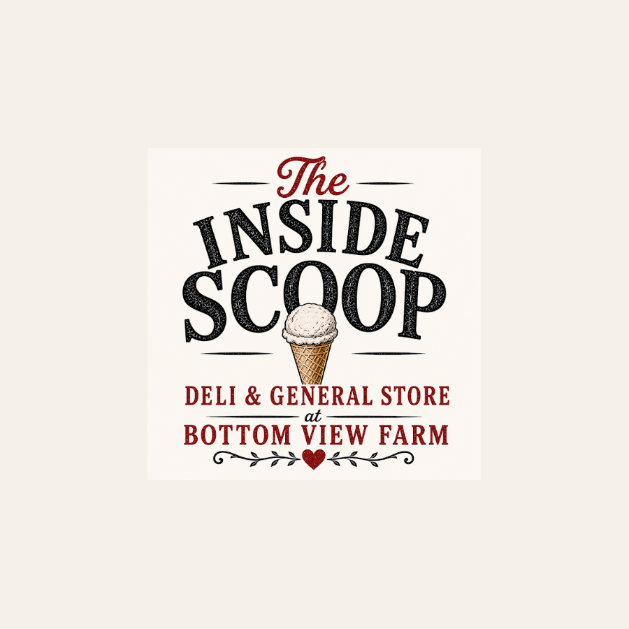 The Inside Scoop Ice Cream, Deli & General Store at Bottom View Farm